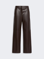 max mara regular coated jersey trousers for women