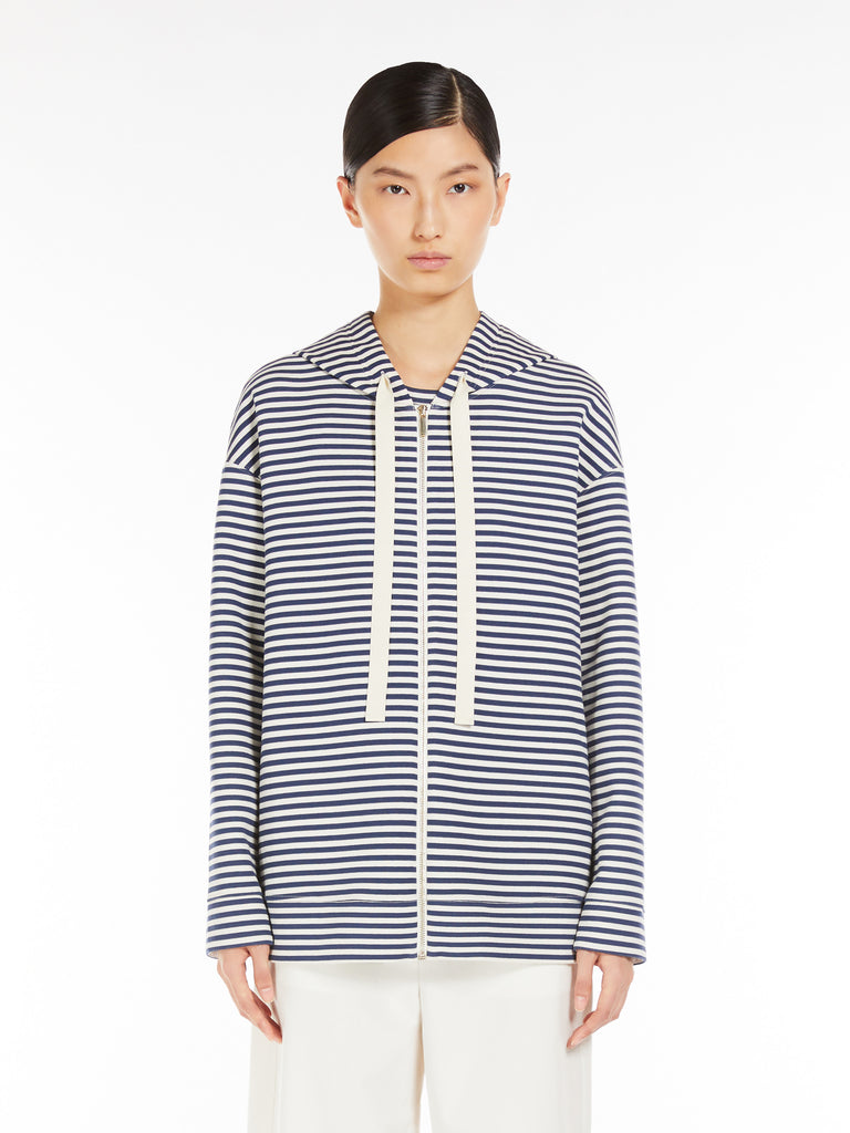 max mara scuba jersey hoodie