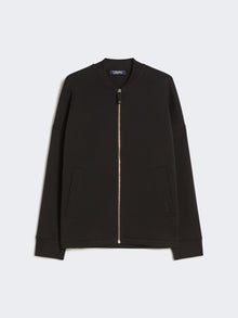 Scuba Jersey Jacket for Women - Black - Max Mara UAE