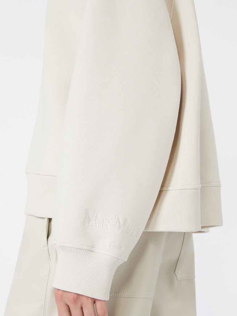 max mara cotton jersey sweatshirt