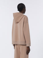 Technical cotton jersey sweatshirt