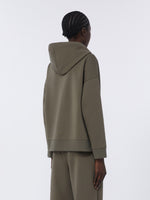 max mara technical cotton jersey sweatshirt for women