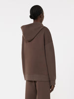 max mara technical jersey zip-up sweatshirt for women
