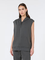 max mara technical cotton jersey sweatshirt for women