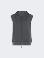 max mara technical cotton jersey sweatshirt for women