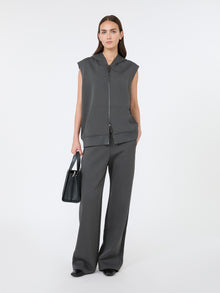 max mara technical cotton jersey sweatshirt for women