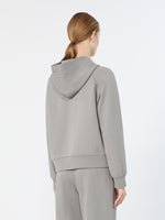 max mara technical cotton jersey sweatshirt for women