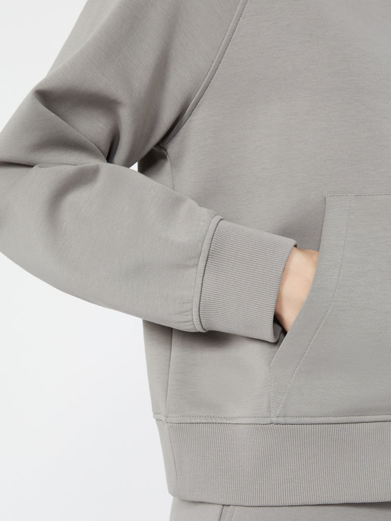 max mara technical cotton jersey sweatshirt