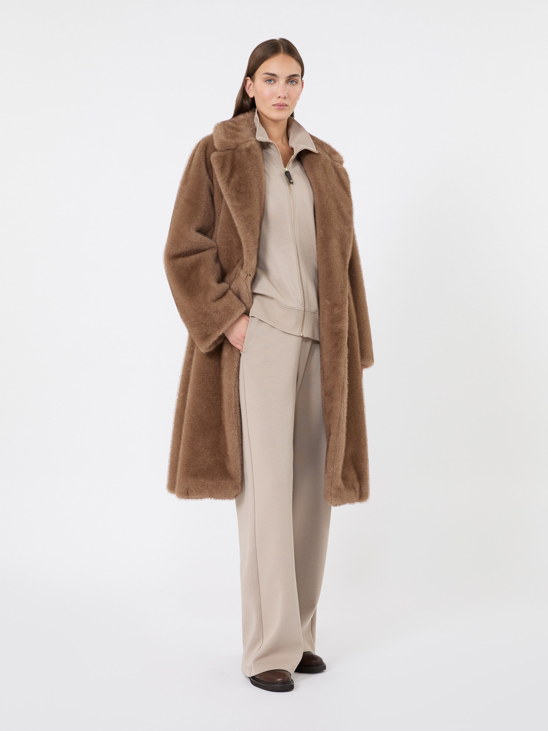 max mara technical cotton jersey sweatshirt for women