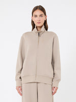 max mara technical cotton jersey sweatshirt for women