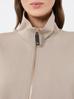 max mara technical cotton jersey sweatshirt for women