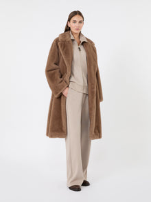 Technical Cotton Jersey Sweatshirt for Women - Beige - Max Mara UAE
