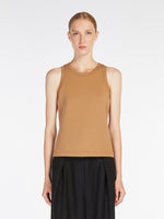 Regular-Fit Scuba Jersey Top for Women - Colonial - Max Mara UAE