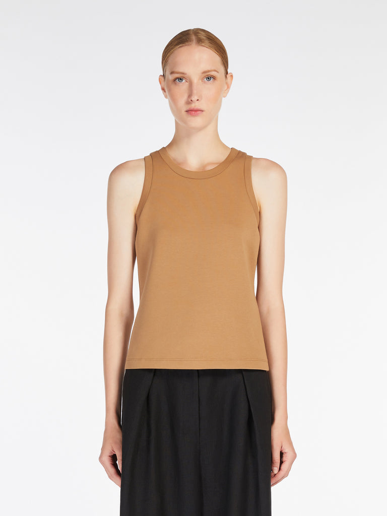 max mara regular-fit scuba jersey top
