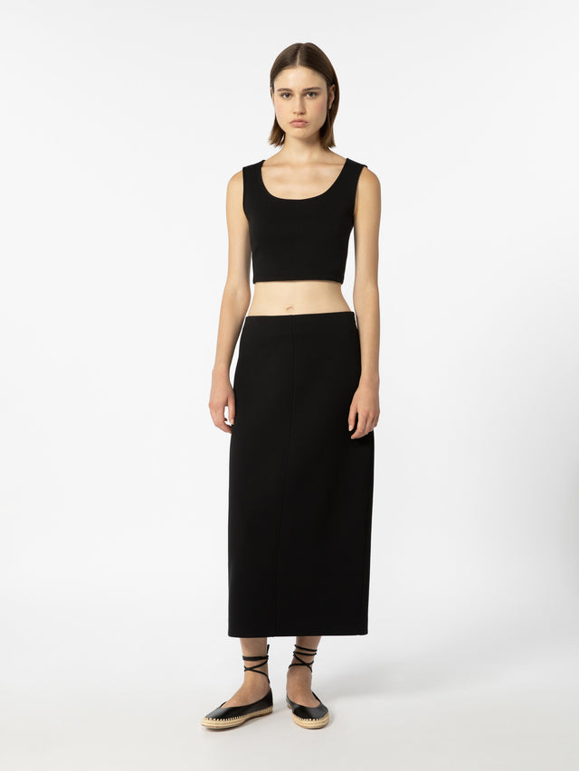 max mara scuba jersey top for women