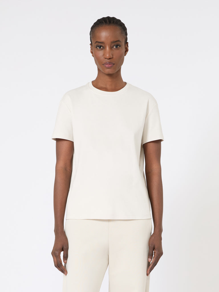 max mara embroidered jersey t-shirt