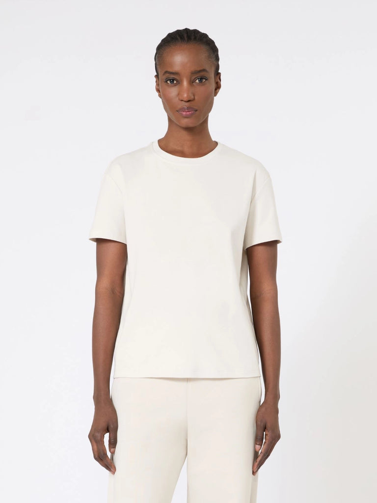 Embroidered jersey T-shirt