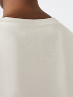 Embroidered Jersey T-Shirt for Women - Sand - Max Mara UAE