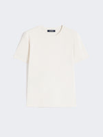Embroidered Jersey T-Shirt for Women - Sand - Max Mara UAE