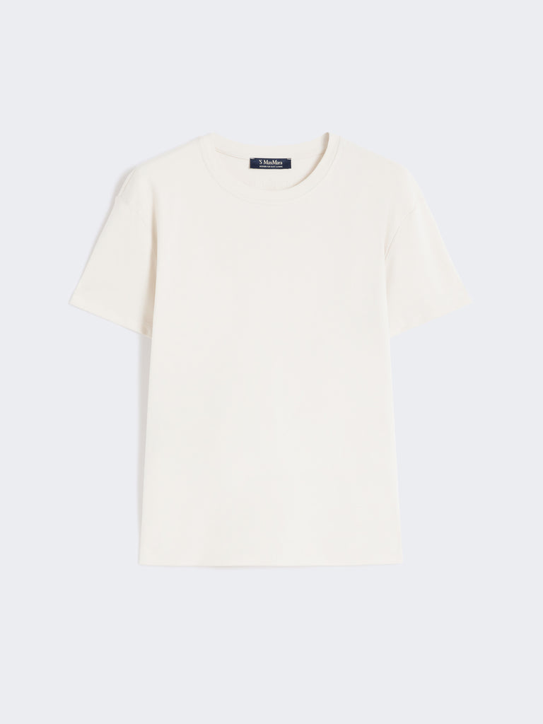 max mara embroidered jersey t-shirt