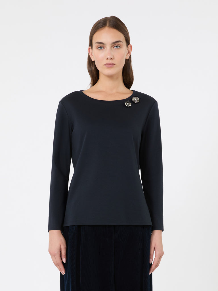 max mara cotton jersey t-shirt