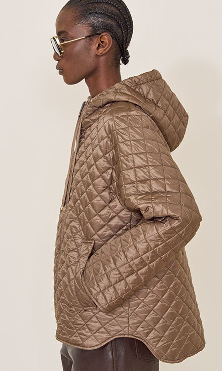 Maxmará      【cameluxe】38 Long wool broadcloth coat, camel | Max Mara