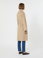 Double-Faced Wool-Blend Robe Coat for Women - Camel - Max Mara UAE