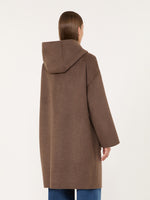 max mara double wool broadcloth coat for women