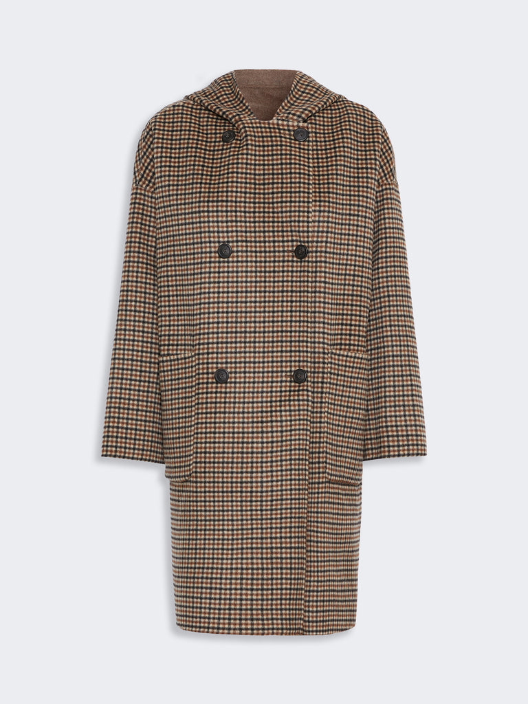 max mara double wool broadcloth coat