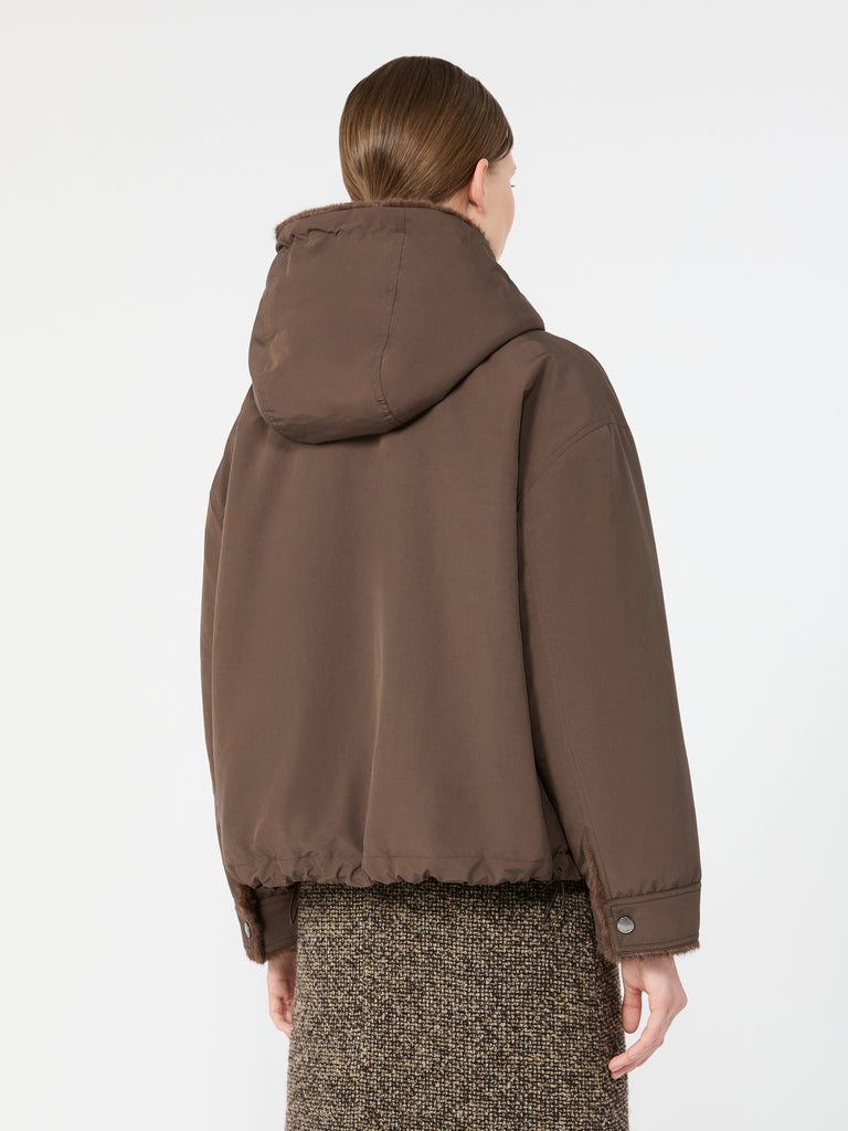 max mara water-repellent canvas jacket