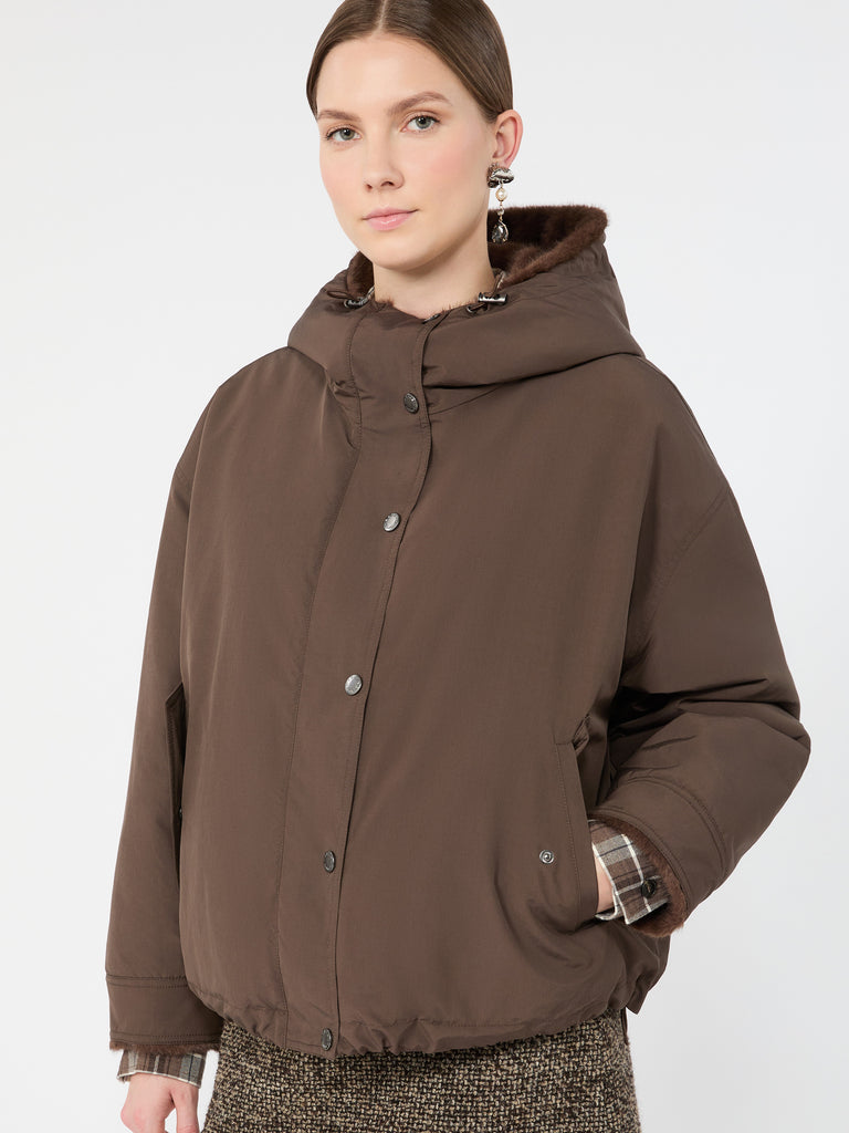 max mara water-repellent canvas jacket