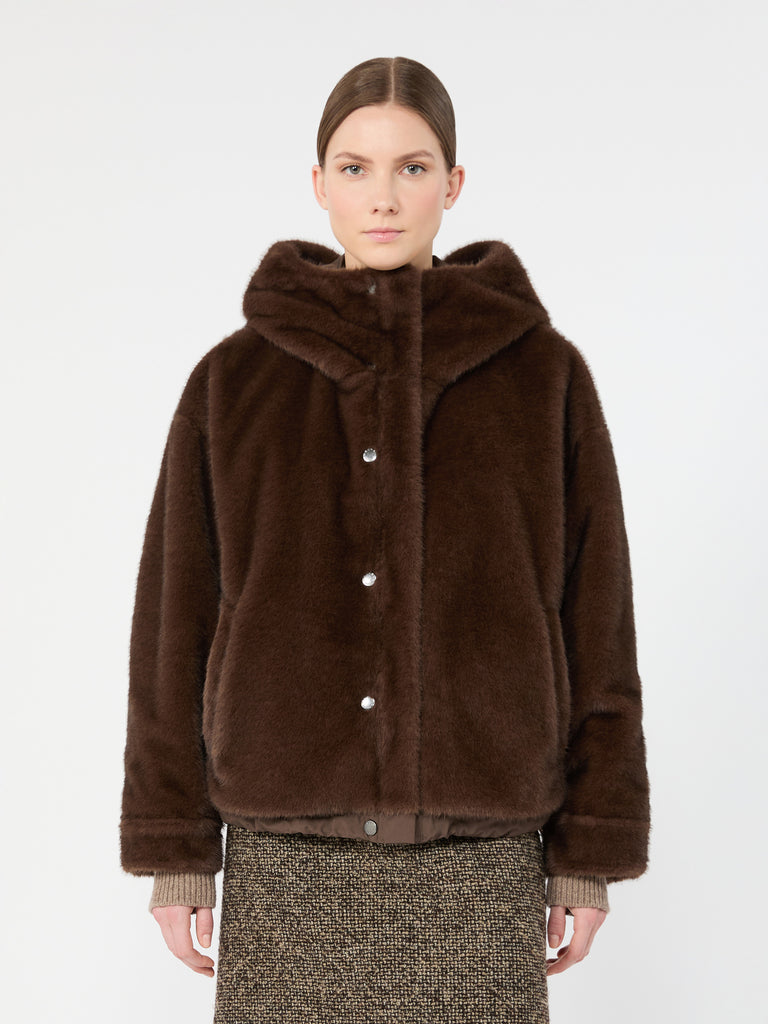 max mara water-repellent canvas jacket