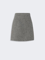 max mara wool blend short skirt for women