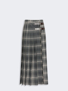 max mara wool batavia pleated skirt for women