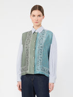 max mara technical twill and cotton poplin shirt for women