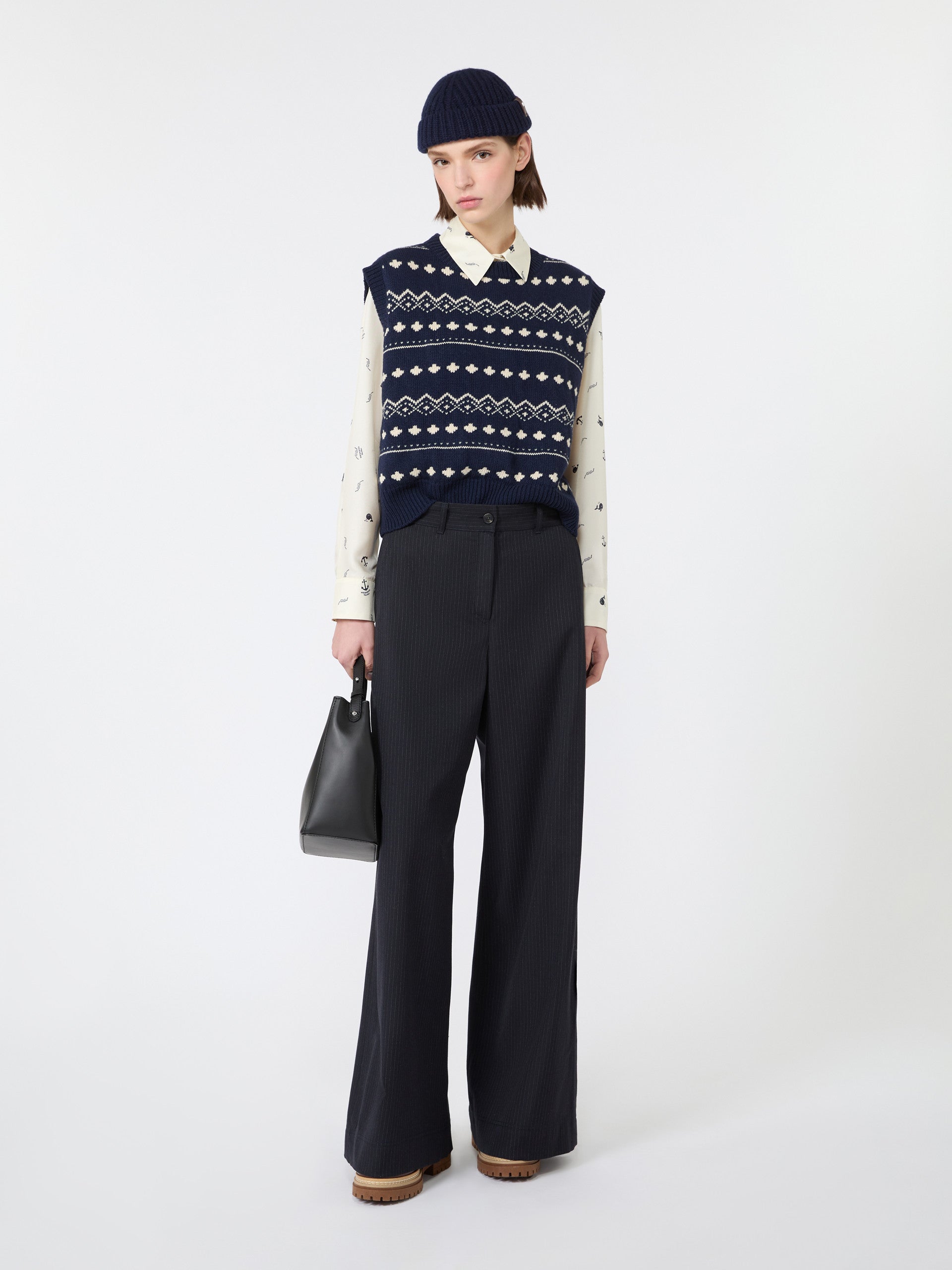 max mara printed silk shirt for women
