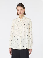 max mara printed silk shirt for women