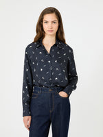 max mara printed silk shirt for women