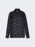 max mara printed silk shirt for women