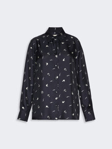 max mara printed silk shirt for women
