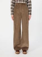max mara cotton velvet trousers for women