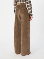 max mara cotton velvet trousers for women