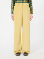 max mara cotton velvet trousers for women