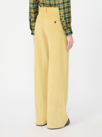 max mara cotton velvet trousers for women