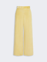 max mara cotton velvet trousers for women