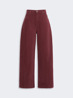 max mara cotton drill trousers for women