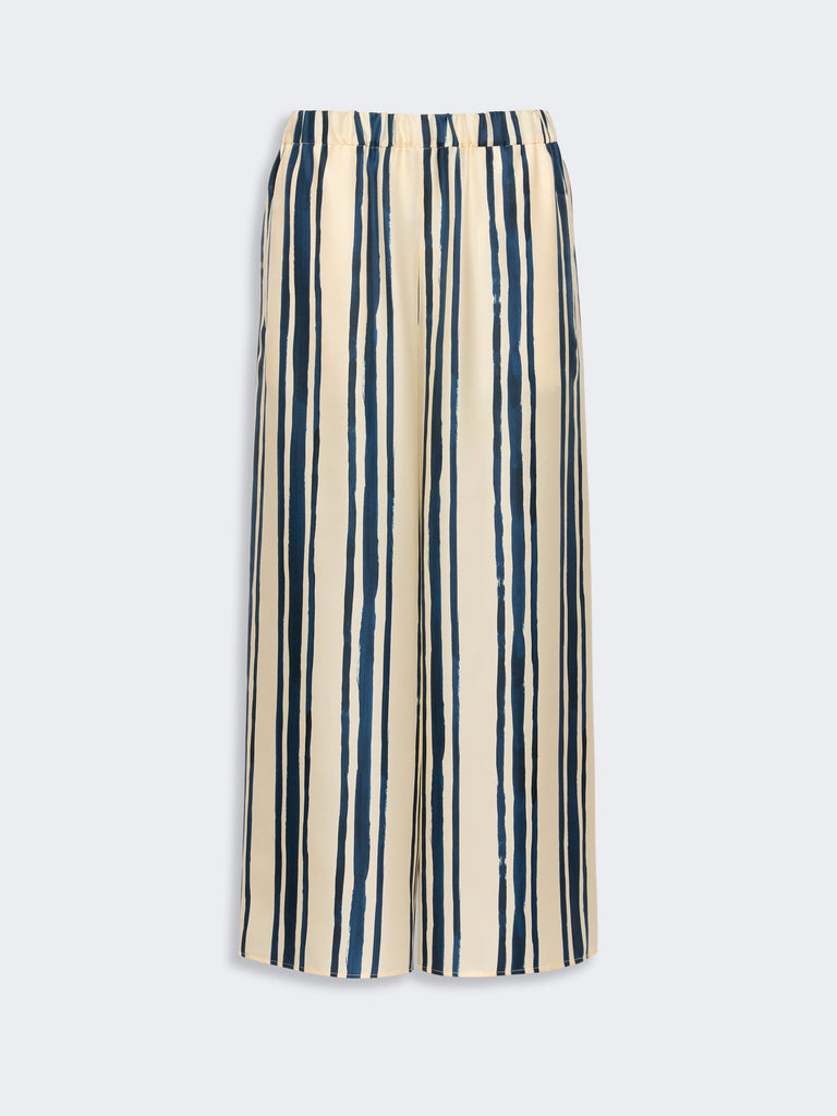 max mara silk twill trousers