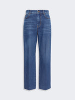 Max Mara Cotton denim tapered jeans for Women