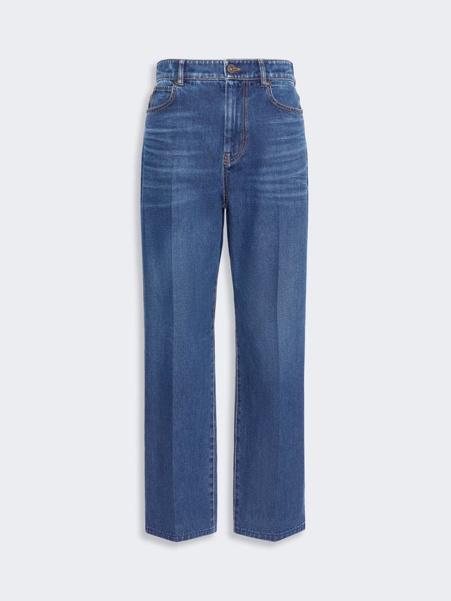 Max Mara Cotton denim tapered jeans for Women