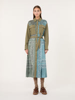 Max Mara Printed twill and poplin shirt dress for Women